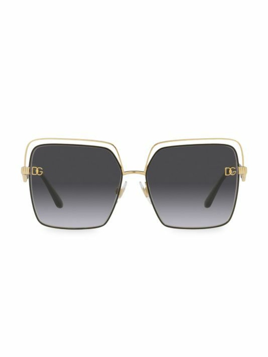 Accessories * | Dolce&Gabbana 59Mm Square Sunglasses