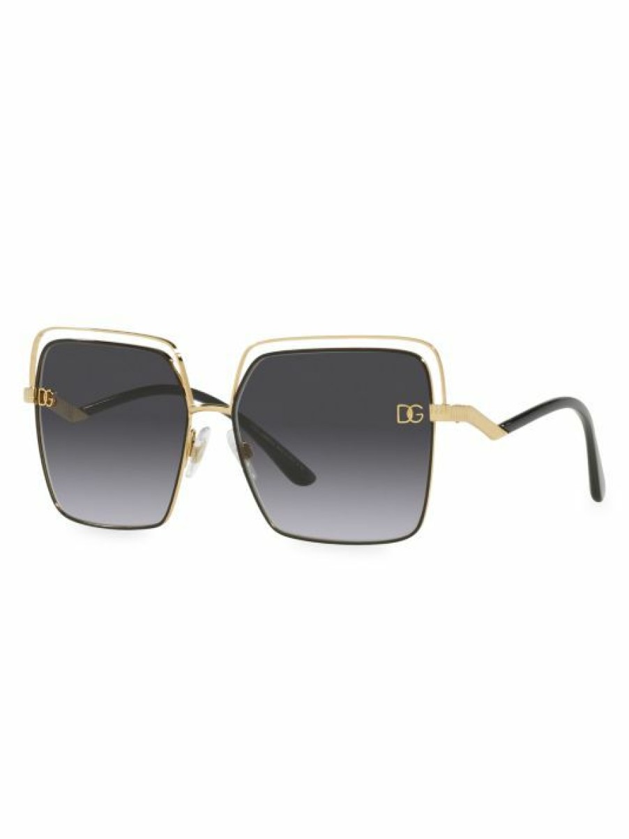 Accessories * | Dolce&Gabbana 59Mm Square Sunglasses