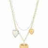 Jewelry * | Dolce&Gabbana 18K Yellow & White Gold Heart Necklace