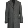 Men * | Dolce&Gabbana Wool Herringbone Overcoat For Men