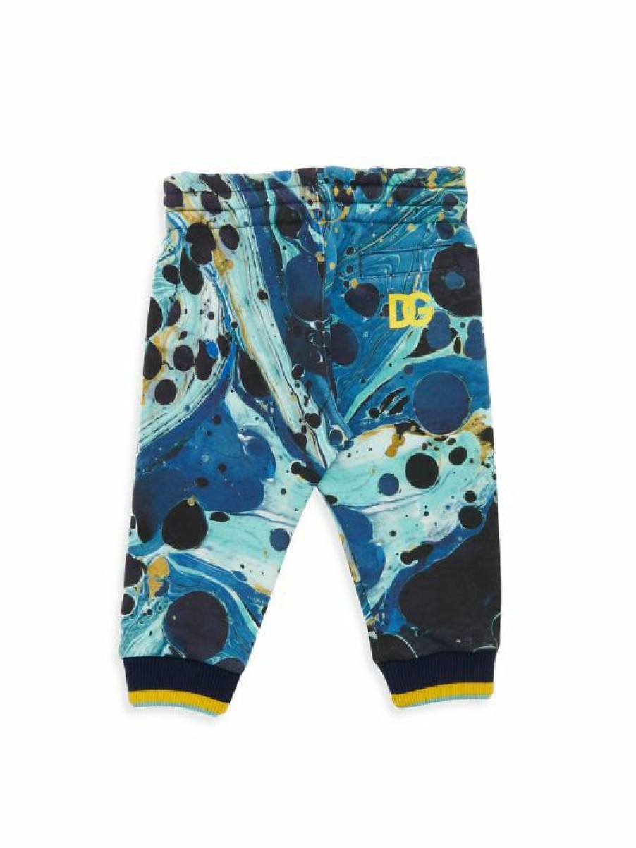 Kids * | Dolce&Gabbana Baby'S Marble Sweatpants For Kids