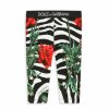 Kids * | Dolce&Gabbana Baby Girl'S Papaveri Floral Leggings For Kids