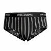 Men * | Dolce&Gabbana Brando Oxford Stripe Briefs For Men