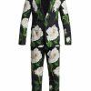 Men * | Dolce&Gabbana 2-Piece Floral Print Cotton Suit For Men