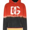 Men * | Dolce&Gabbana Tie-Dye Jersey Logo Hoodie For Men