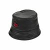 Accessories * | Dolce&Gabbana Glossy Logo Bucket Hat For Men