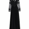 Women'S Clothing * | Dolce&Gabbana Semi-Sheer Lace-Embellished Gown