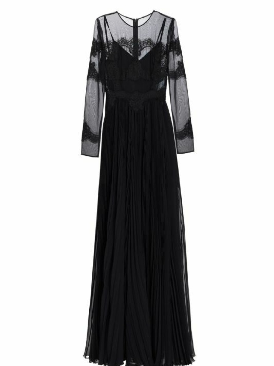 Women'S Clothing * | Dolce&Gabbana Semi-Sheer Lace-Embellished Gown