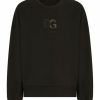 Men * | Dolce&Gabbana Embossed Logo Crewneck Sweatshirt For Men