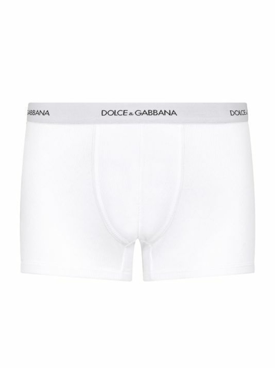 Men * | Dolce&Gabbana Logo Boxer Briefs For Men