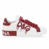 Men * | Dolce&Gabbana Portofino Low-Top Logo Sneakers For Men