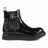 Men * | Dolce&Gabbana Bernini Logo Buckle Chelsea Boots For Men