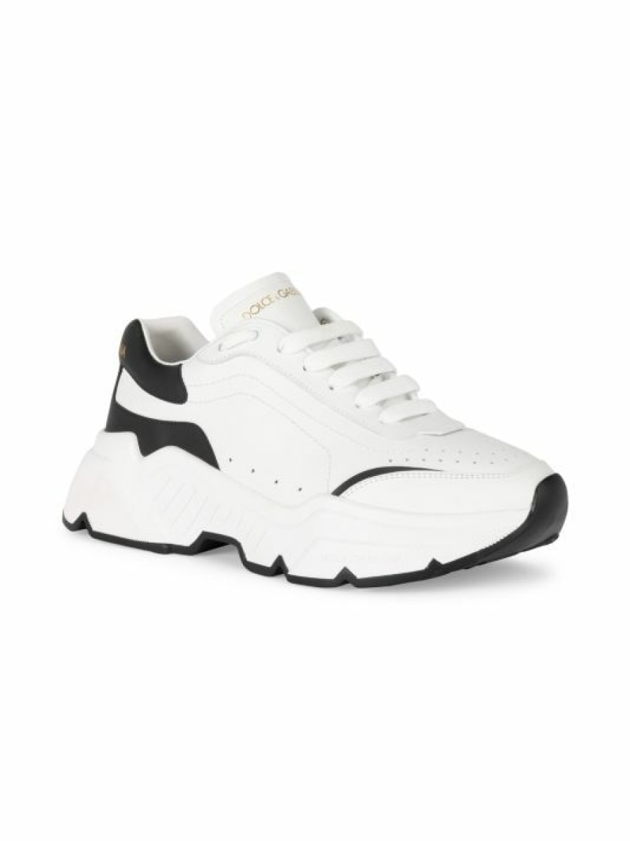 Men * | Dolce&Gabbana Daymaster Chunky Leather Sneakers