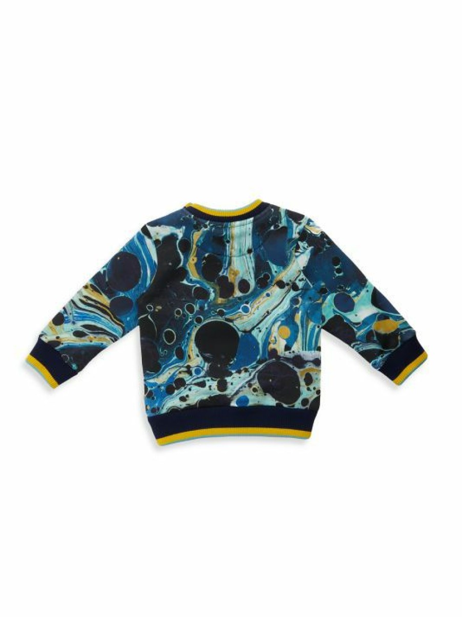 Kids * | Dolce&Gabbana Baby'S Marble Sweatshirt For Kids