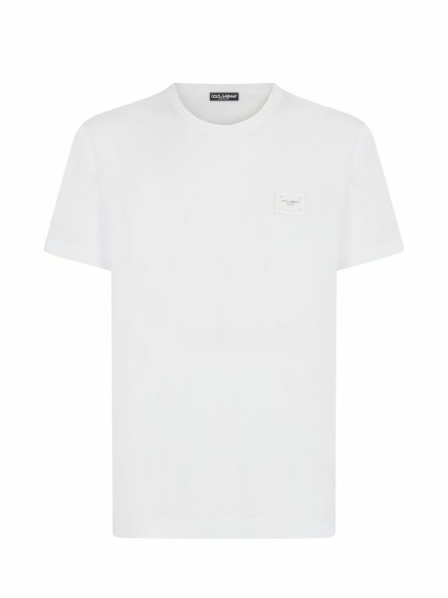 Men * | Dolce&Gabbana Plaque Tee For Men