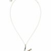 Jewelry * | Dolce&Gabbana Rainbow Alphabet 18K Gold & Gemstone Initial K Pendant Necklace