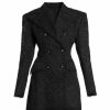 Women'S Clothing * | Dolce&Gabbana Lace-Embellished Blazer Mini-Dress