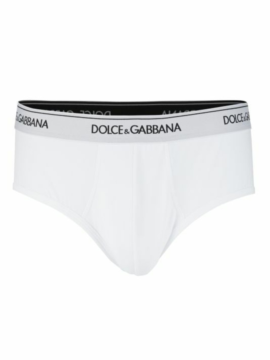 Men * | Dolce&Gabbana 2-Pack Brando Briefs For Men