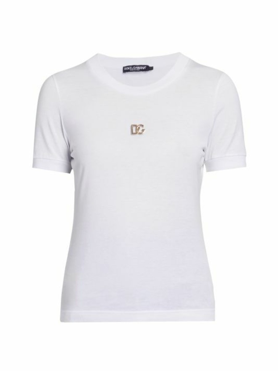 Men * | Dolce&Gabbana Metal Dg T-Shirt