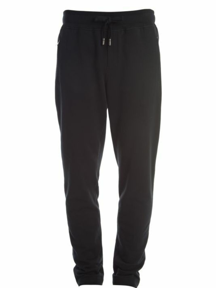 Men * | Dolce&Gabbana Plaque Cotton Sweatpants For Men