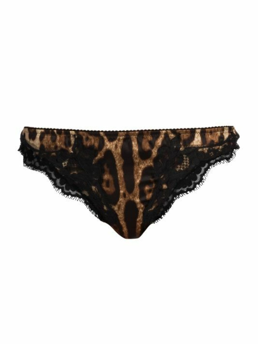 Women'S Clothing * | Dolce&Gabbana Lace Bikini Briefs