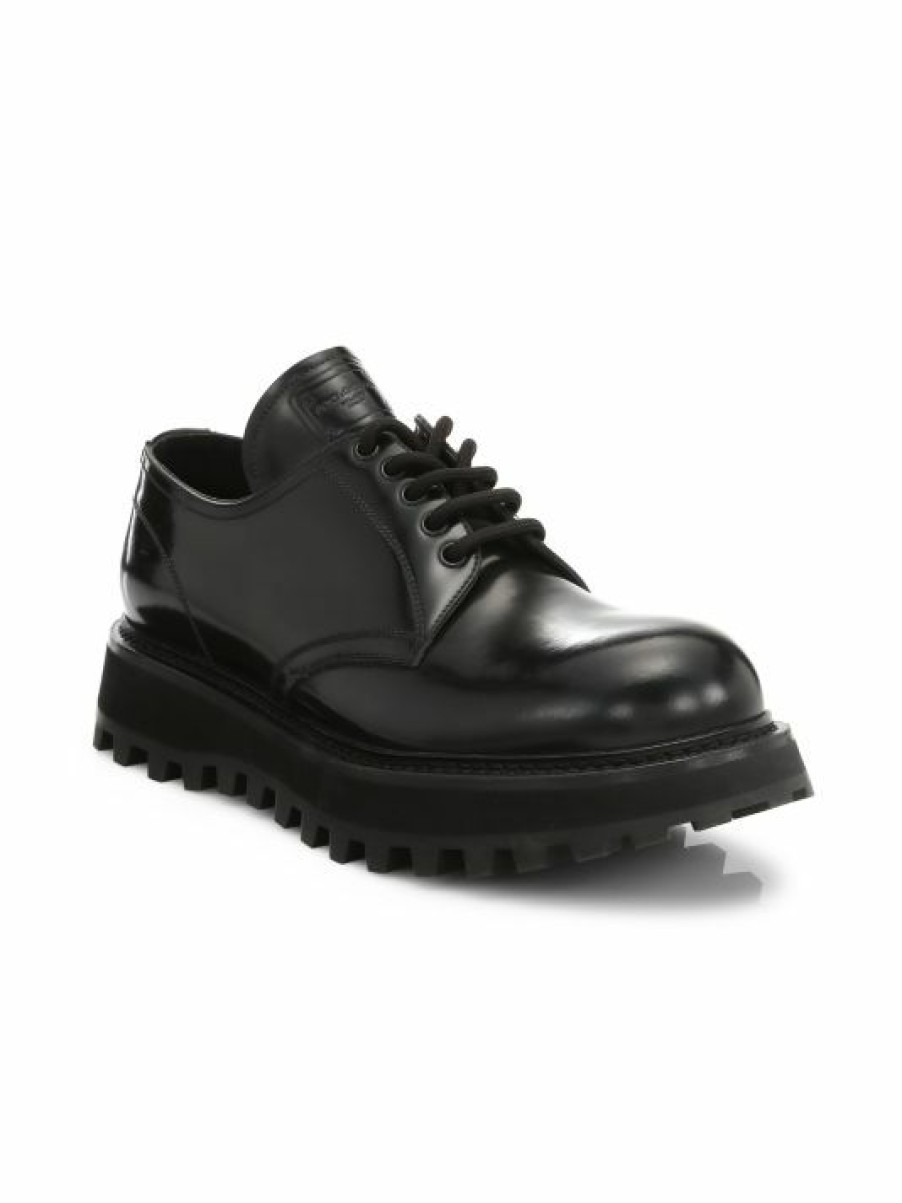 Men * | Dolce&Gabbana Bernini Derby Shoes For Men