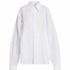 Women'S Clothing * | Dolce&Gabbana Oversized Eyelet-Embellished Shirt