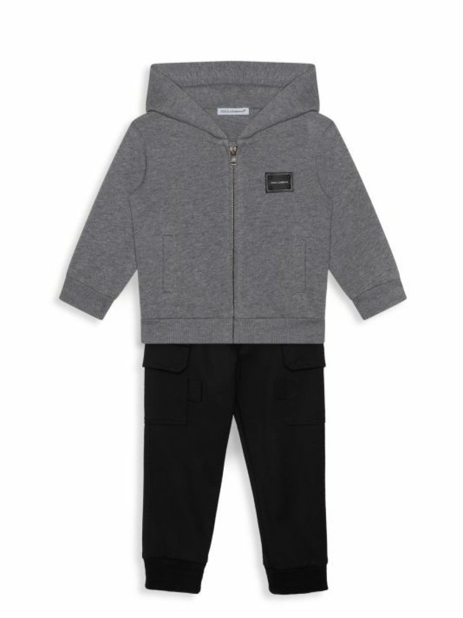 Kids * | Dolce&Gabbana Baby Boy'S Zip-Front Sweater For Kids