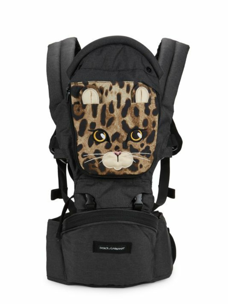 Kids * | Dolce&Gabbana Dolce X Gabbana X Miamilly Leopard Baby Carrier For Kids