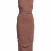 Women'S Clothing * | Dolce&Gabbana Ruched Sleeveless Midi-Dress