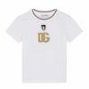 Kids * | Dolce&Gabbana Baby'S Cotton Logo T-Shirt For Kids