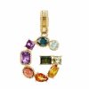 Jewelry * | Dolce&Gabbana Rainbow Alphabet 18K Yellow Gold & Multi Gemstone Initial G Charm