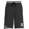 Men * | Dolce&Gabbana Polka Dot Shorts For Men