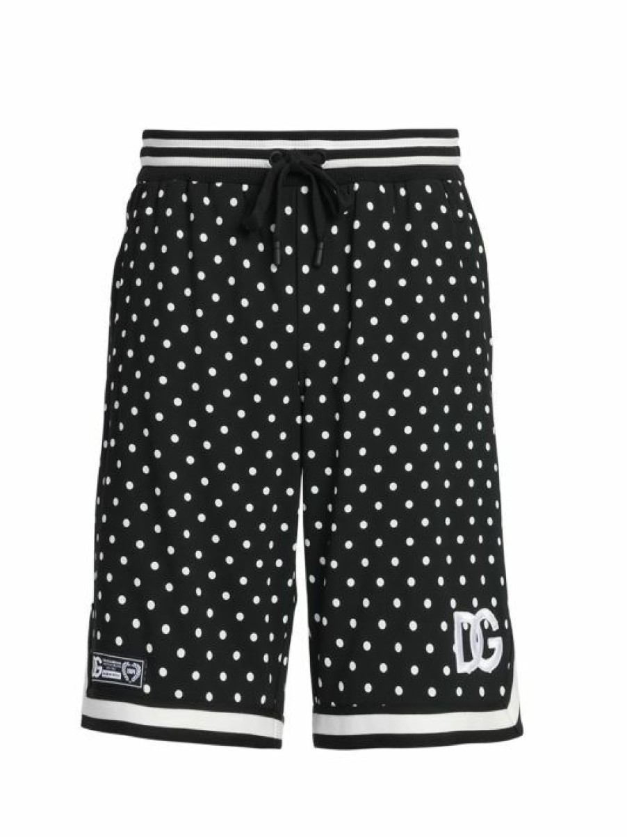 Men * | Dolce&Gabbana Polka Dot Shorts For Men