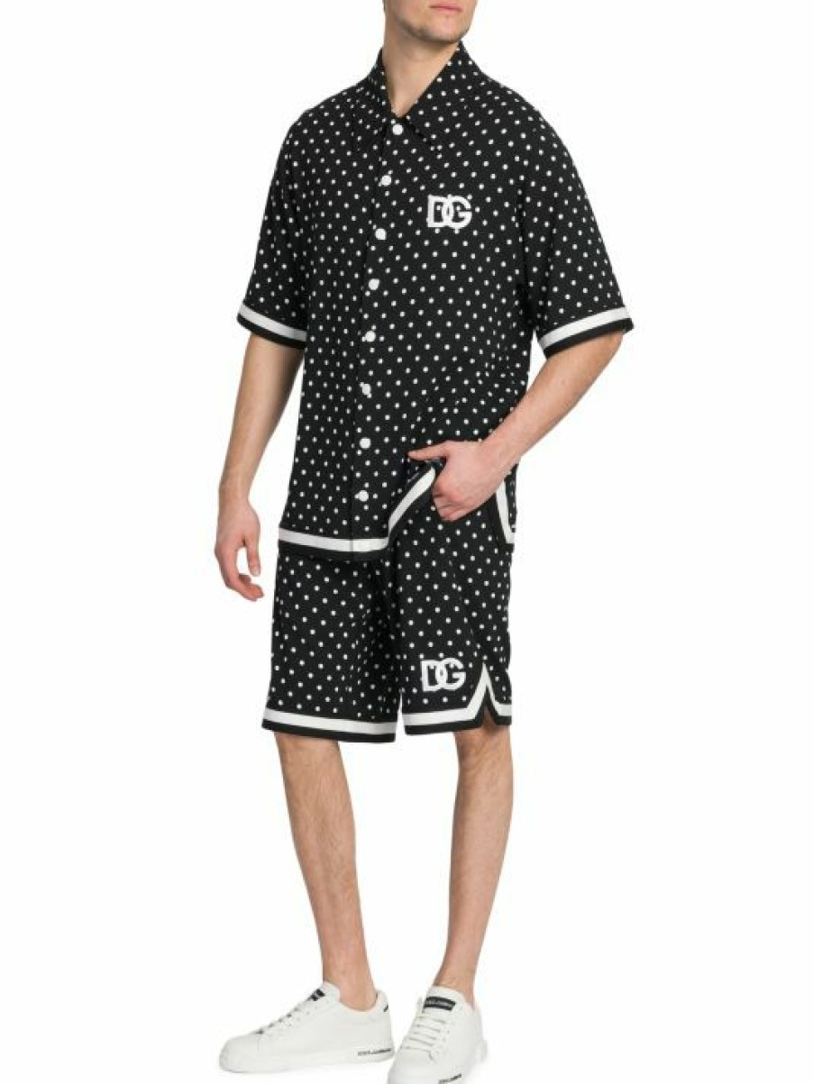 Men * | Dolce&Gabbana Polka Dot Shorts For Men