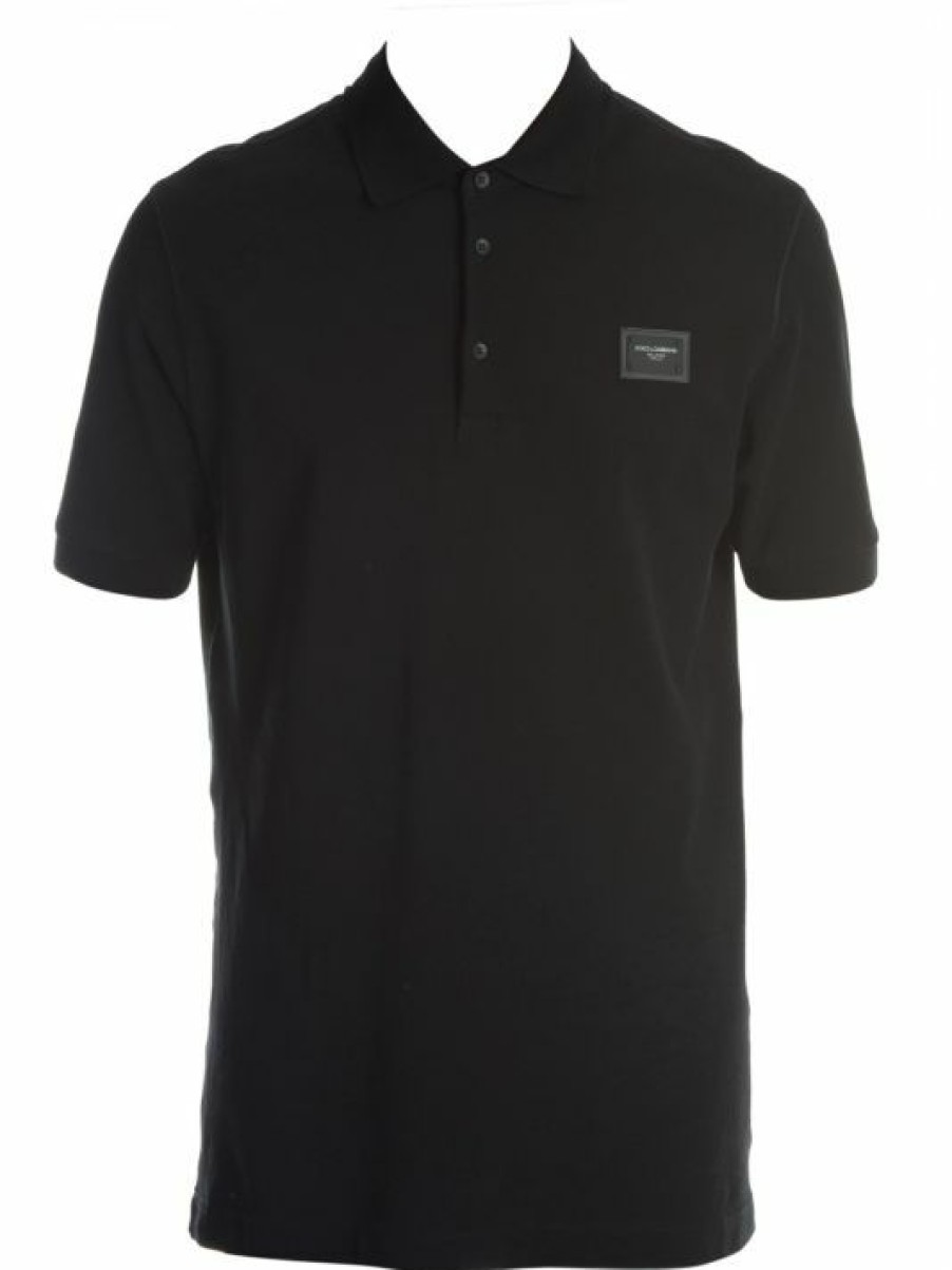 Men * | Dolce&Gabbana Plaque Polo For Men