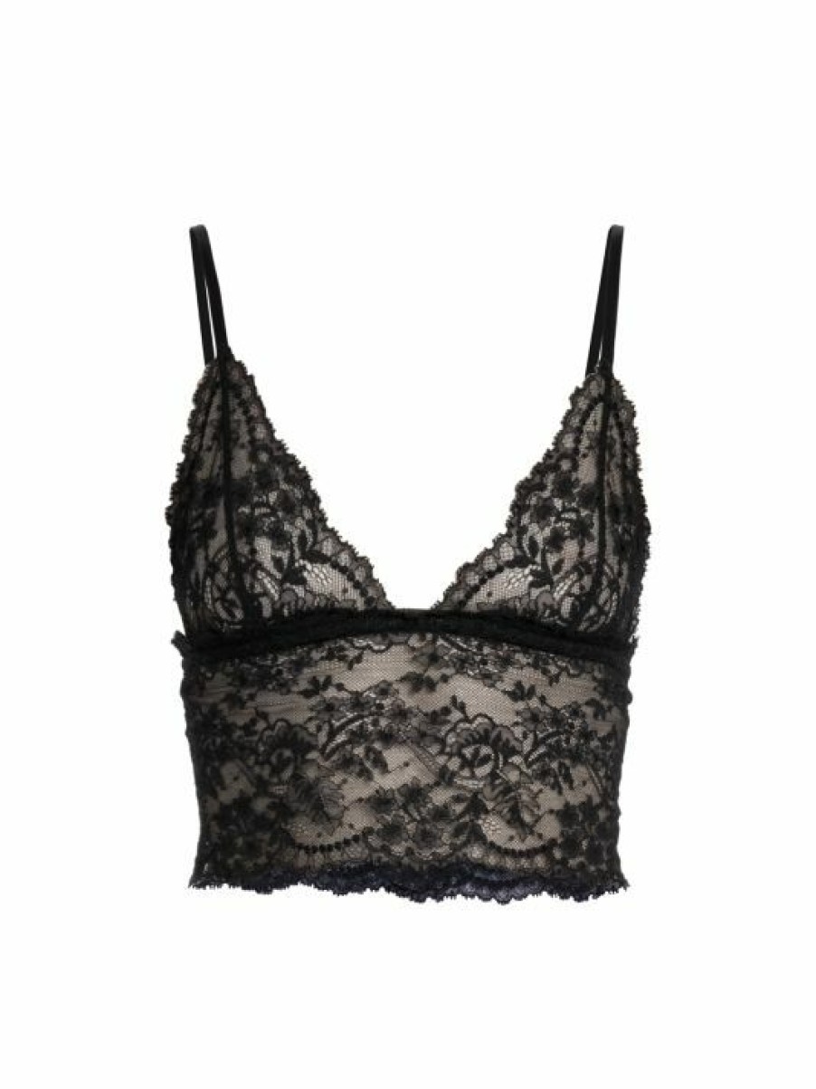 Women'S Clothing * | Dolce&Gabbana Floral Lace Bralette