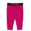 Kids * | Dolce&Gabbana Baby Girl'S Logo Waistband Legging For Kids