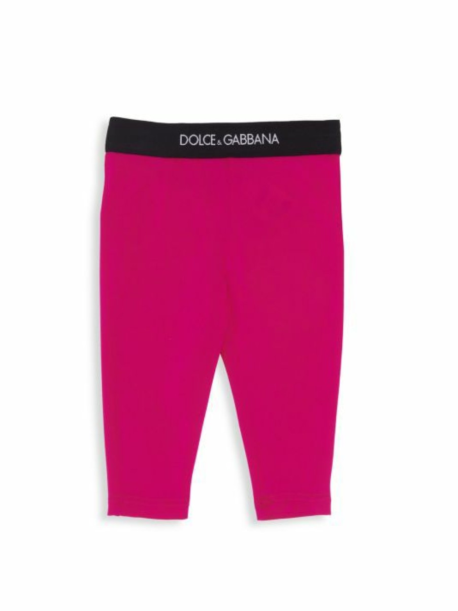 Kids * | Dolce&Gabbana Baby Girl'S Logo Waistband Legging For Kids