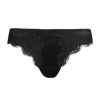 Women'S Clothing * | Dolce&Gabbana Satin & Lace Thong