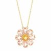 Jewelry * | Dolce&Gabbana 18K Yellow Gold, Morganite & Citrine Flower Necklace