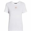 Women'S Clothing * | Dolce&Gabbana Logo Hardware Longline T-Shirt