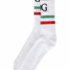 Men * | Dolce&Gabbana Logo Cotton-Blend Socks For Men