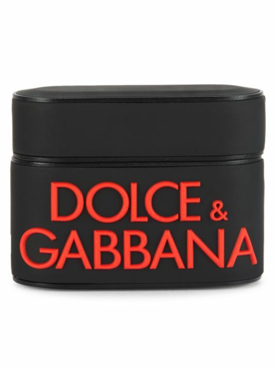 Accessories * | Dolce&Gabbana Logoairpod Case For Men