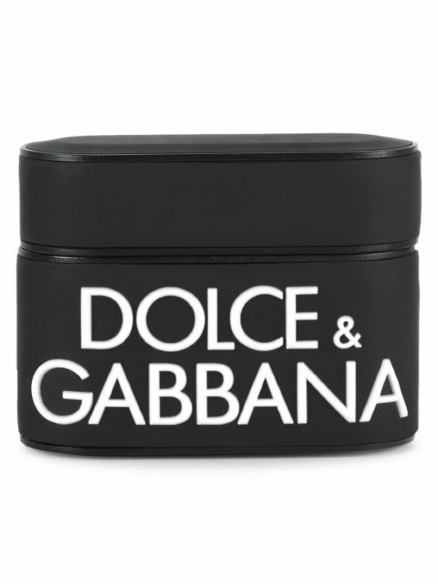 Accessories * | Dolce&Gabbana Logoairpod Case For Men