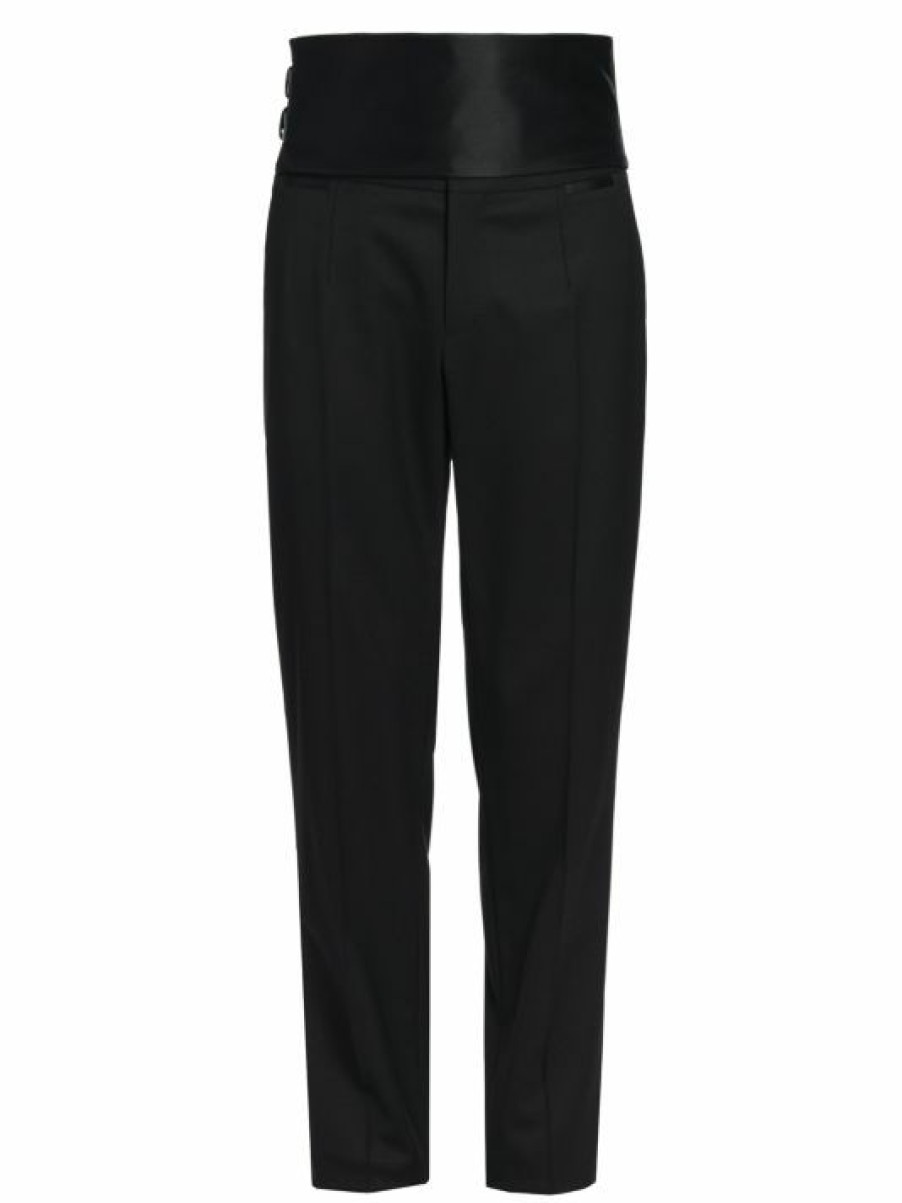 Men * | Dolce&Gabbana Wool-Blend Tuxedo Pants For Men