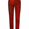 Men * | Dolce&Gabbana Velvet Leopard-Print Pants For Men