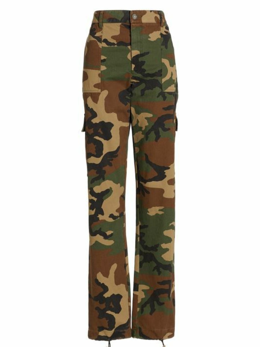 Men * | Dolce&Gabbana Camo High-Rise Pants