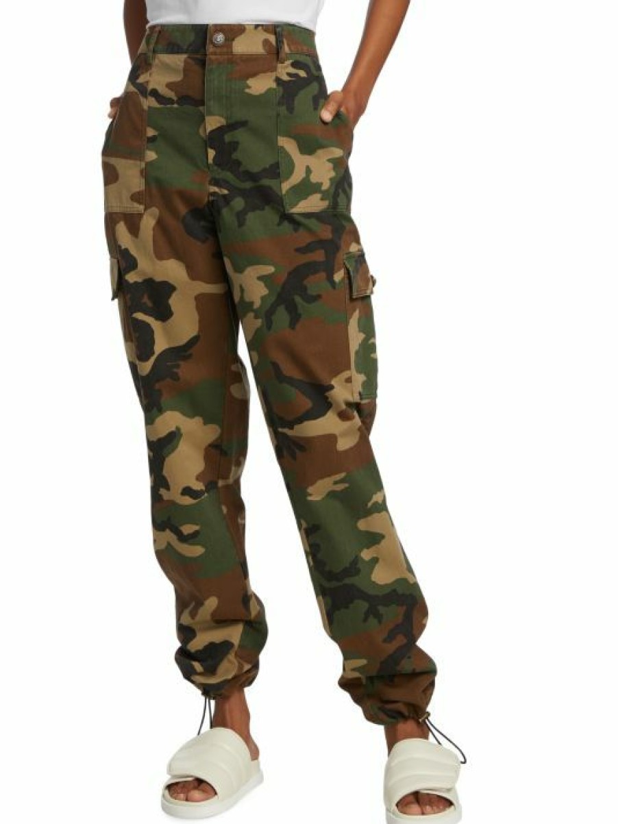 Men * | Dolce&Gabbana Camo High-Rise Pants