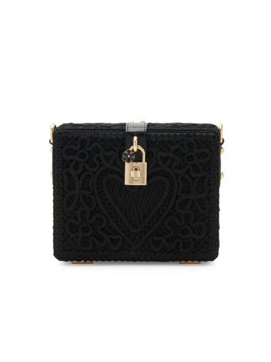 Handbags * | Dolce&Gabbana Cordonetto Lace Shoulder Bag